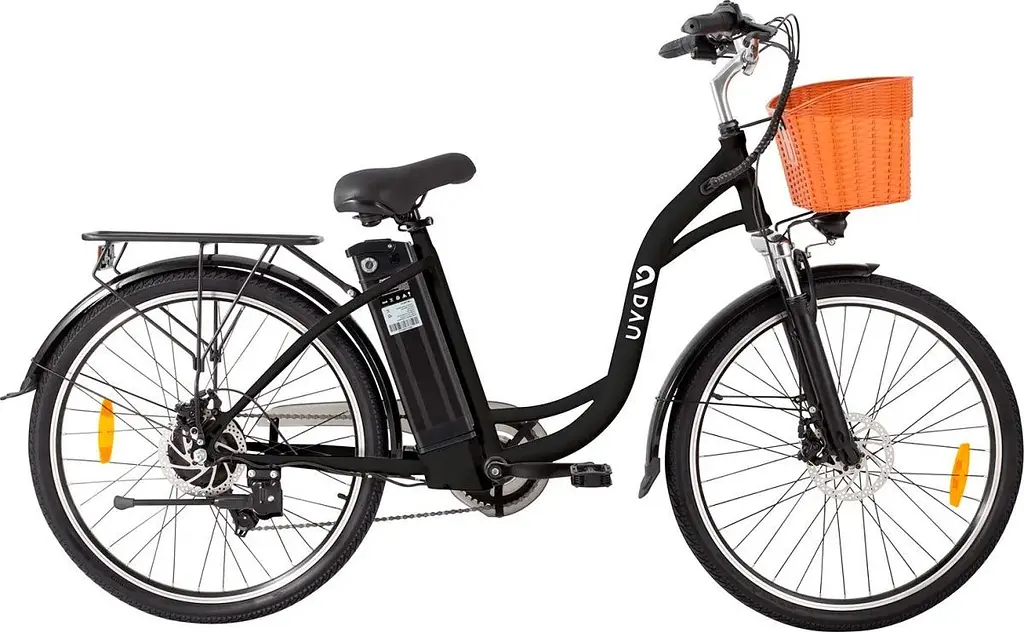 Электровелосипед DYU C6 Black [86474] - фото 4