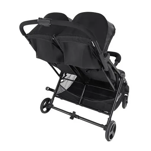 Прогулянкова коляска для двійні Hauck Swift X Duo Black, чорна (50004-0) - фото 2