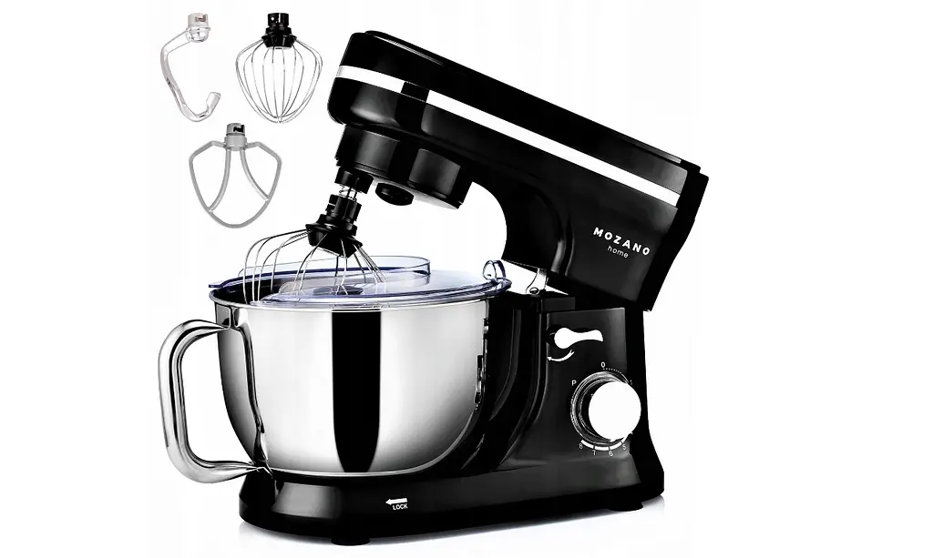 Планетарний кухонний комбайн Mozano Compact Chef 4.5 Л, 8 Швидкостей, 1700 Вт - фото 3