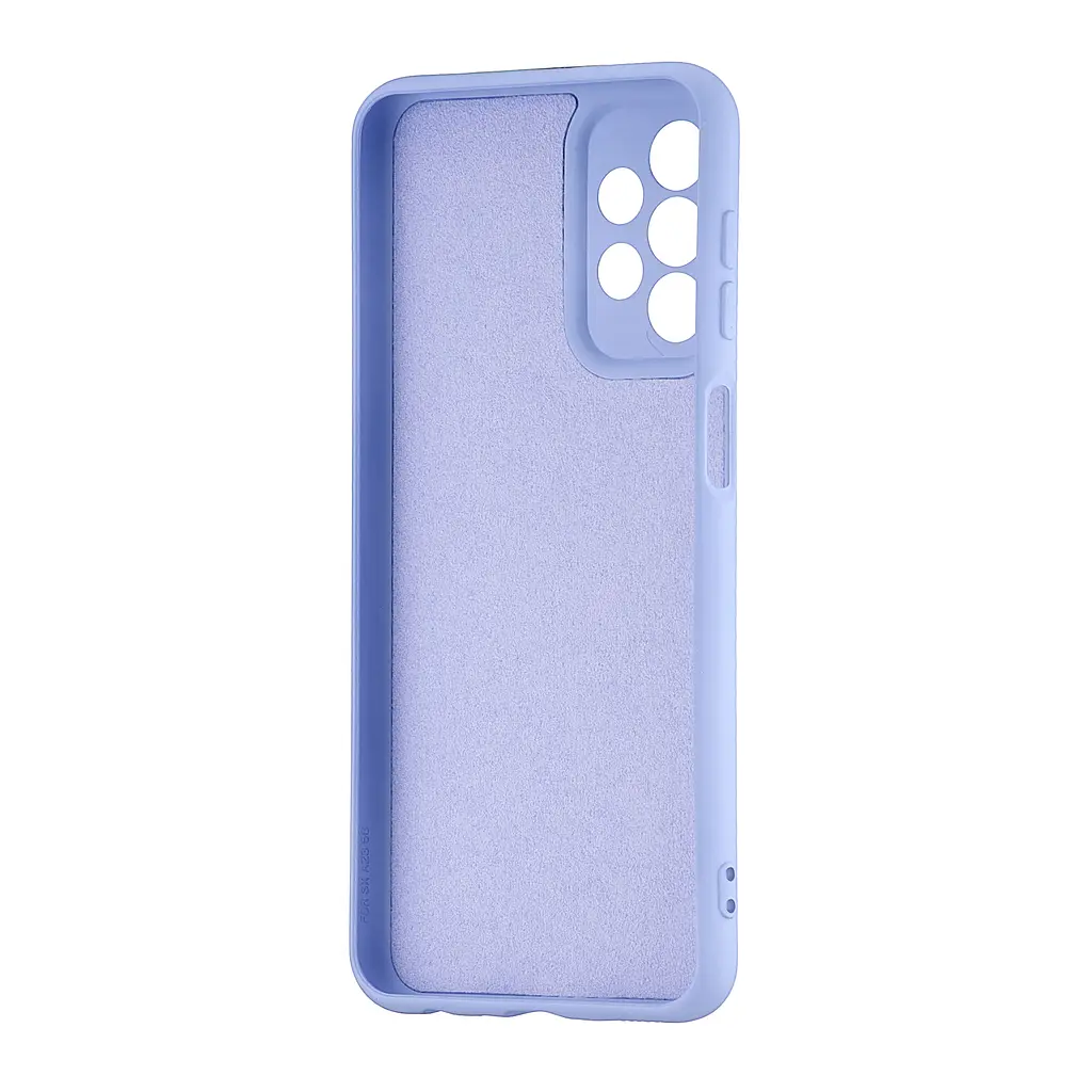 Чохол TPU Colorful Protected Camera Samsung A23 4G/A23 5G (A235/A236) Lilac Purple - фото 2