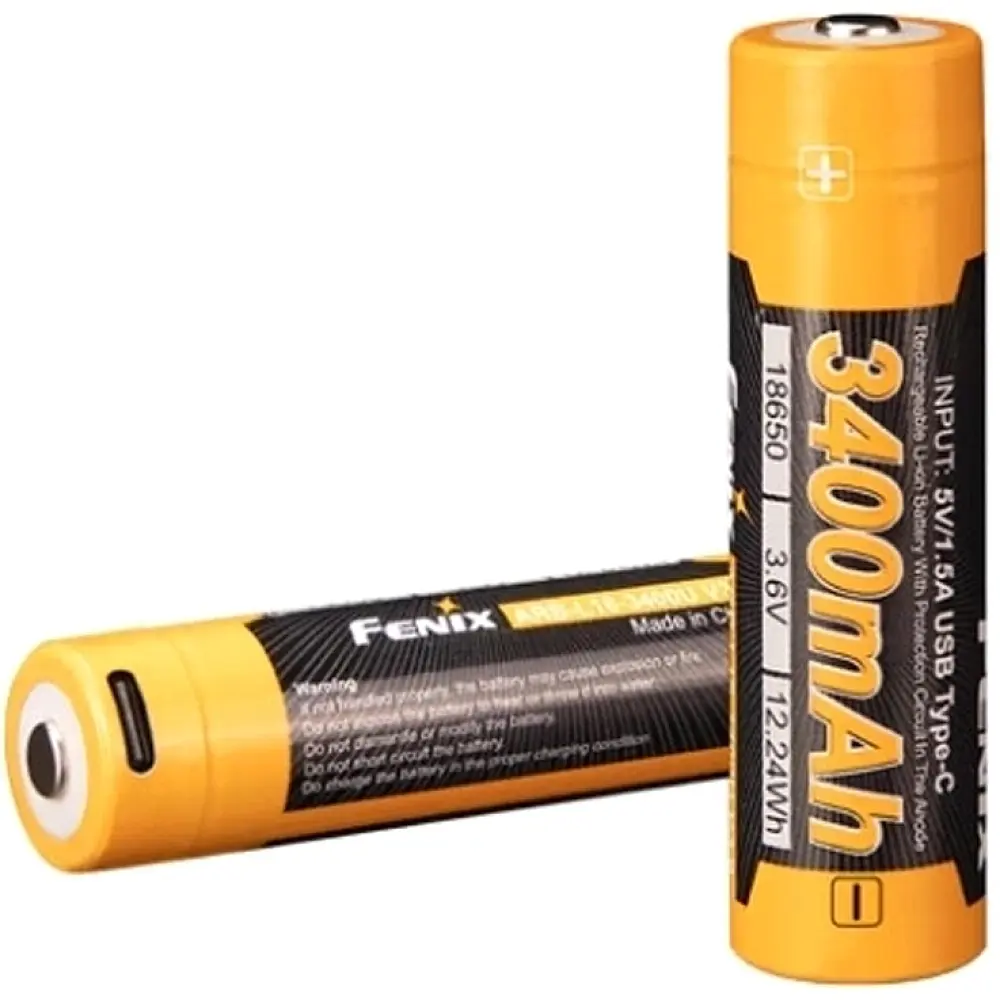 Акумуляторна батарея Fenix ARB-L18-3400U-V30 18650 3400 mAh Type-C - фото 3