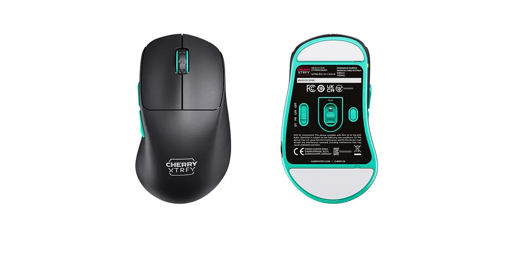 Комп'ютерна миша Cherry Xtrfy M64 WL/USB-A RGB чорний teh0014107 - фото 2