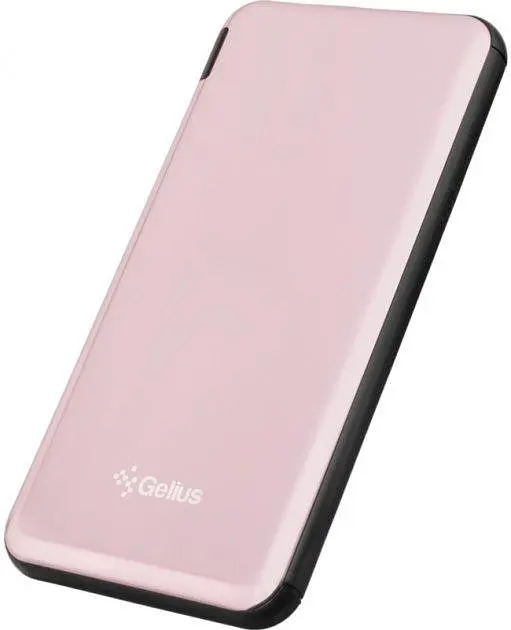 Портативна батарея Powerbank Gelius Pro UltraThinSteel GP-PB10-210 10000mAh Pink - фото 3