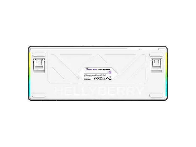 Клавіатура Hator Hellyberry HK60 wireless White-Violet - фото 4