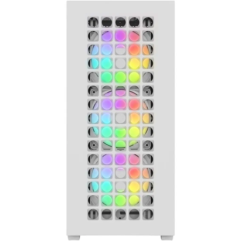 Корпус AeroCool D502A-G-WT-v1 White (ACCM-DS02043.21) [146673] - фото 3