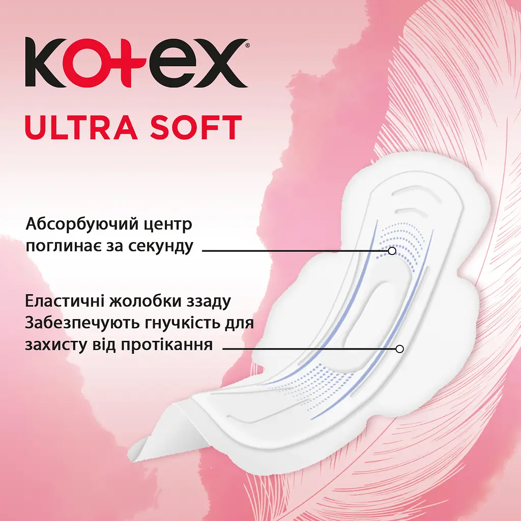 Гигиенические прокладки Kotex Ultra Soft Normal 20 шт. - фото 4