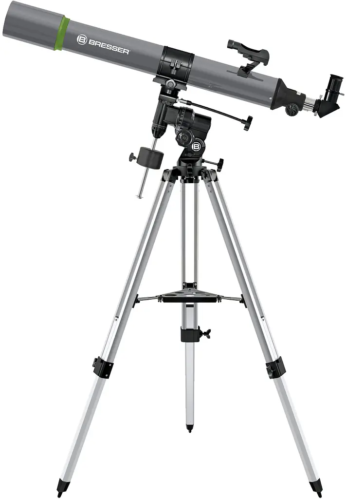 Телескоп Bresser Space Explorer 90/900 EQ3 з місячним фільтром і адаптером для смартфона (9621801) - фото 2