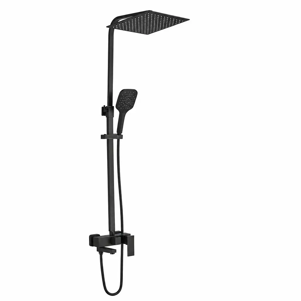 Душова система з виливом VBI Loreno black VBI-050211BL