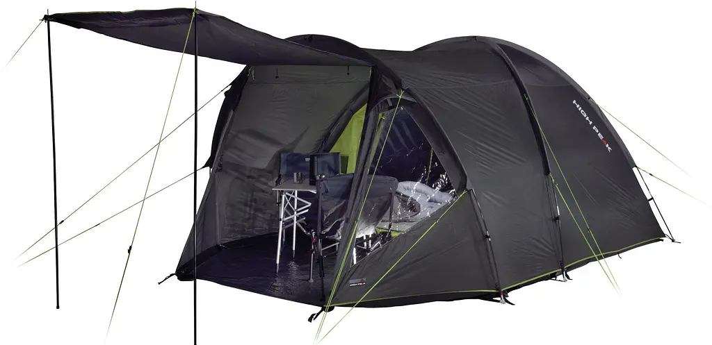 Намет пʼятимісний High Peak Samos 5 Dark Grey/Green (11517) - фото 2