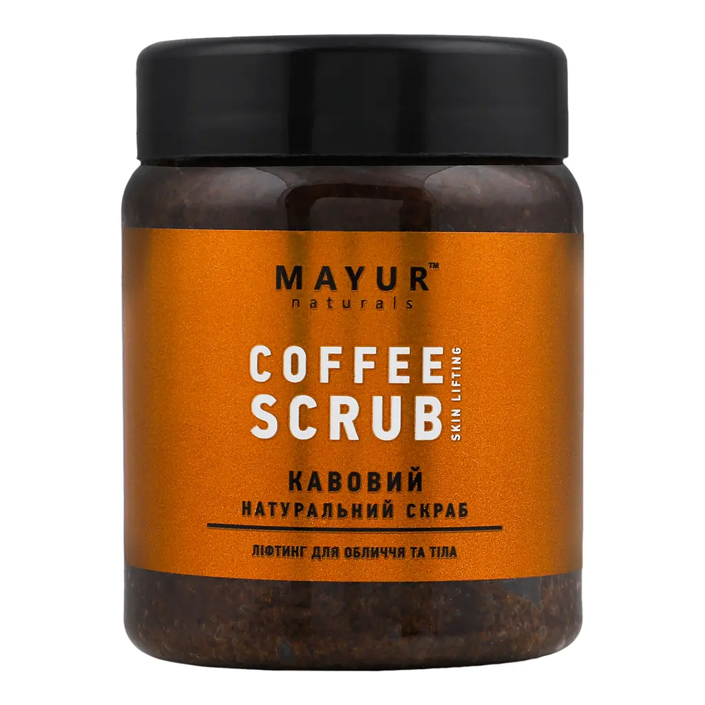 Натуральний скраб-масаж Mayur Cofee Scrub 250 мл - фото 3