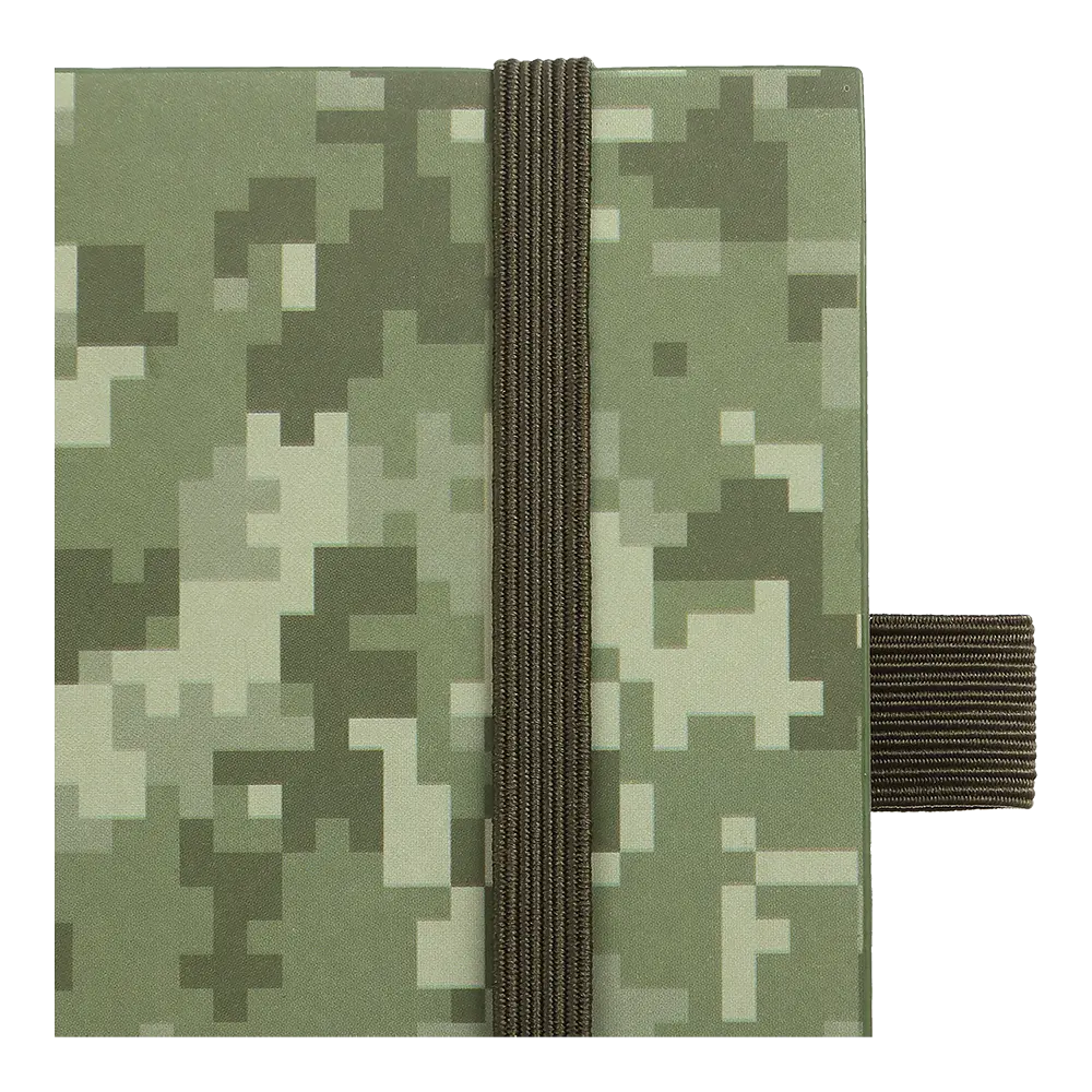 Щоденник датований Buromax Military 2026 A5 штучна шкіра хакі (BM.21134-59) - фото 6