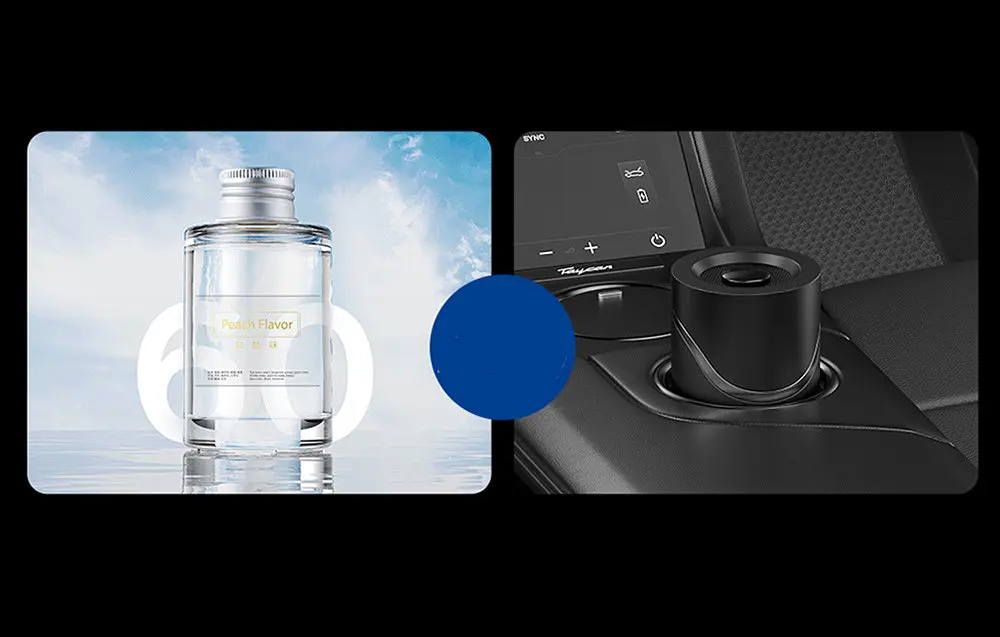 Ароматизатор освіжувач для авто Baseus Lingering Garden Tap-Control Car (CNFX020301) - фото 7