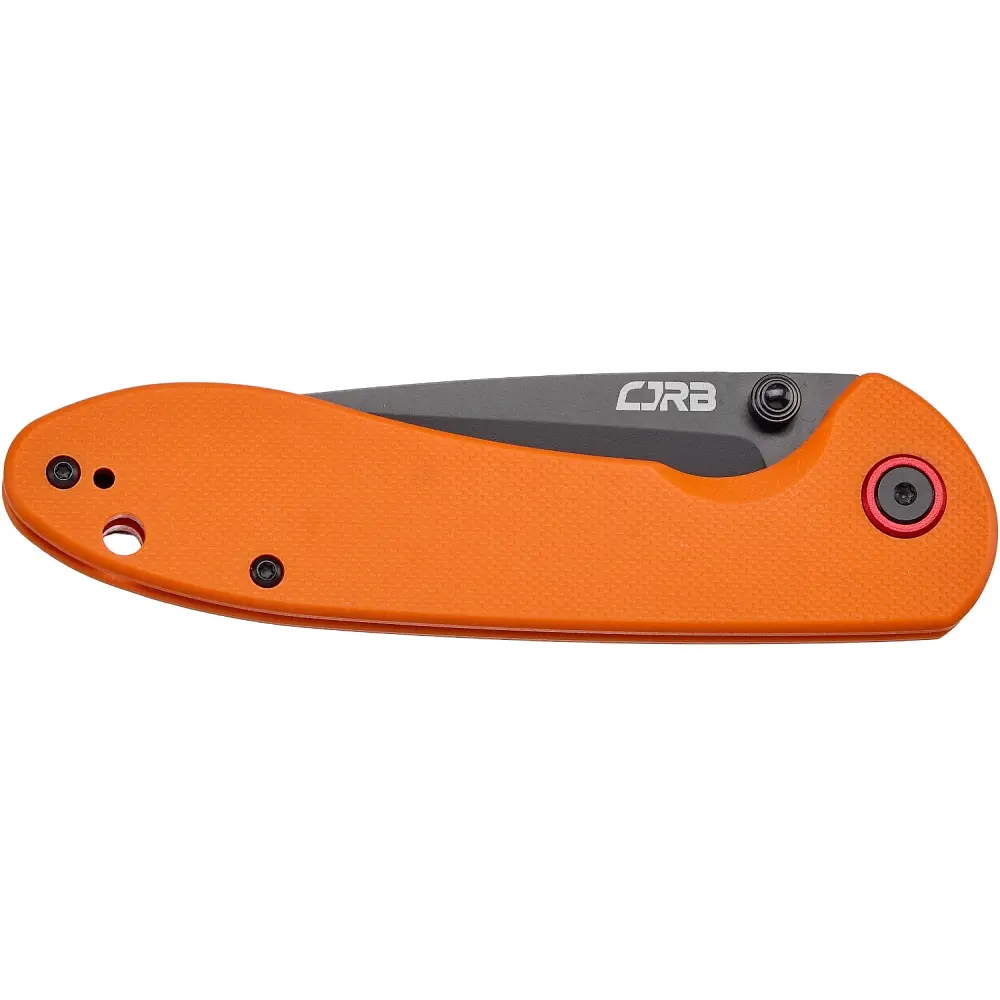 Ніж CJRB Feldspar Black Blade Orange - фото 3