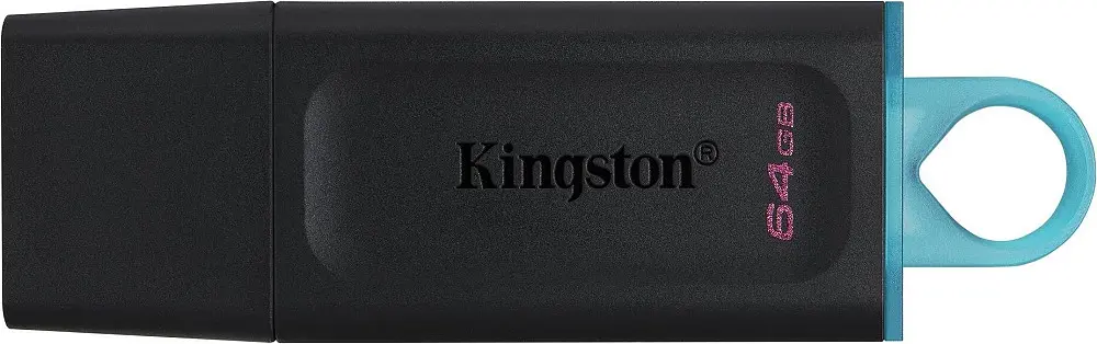 USB Flash накопичувач Kingston 64GB DataTraveler Exodia USB 3.2 black/teal (DTX/64GB) - фото 5