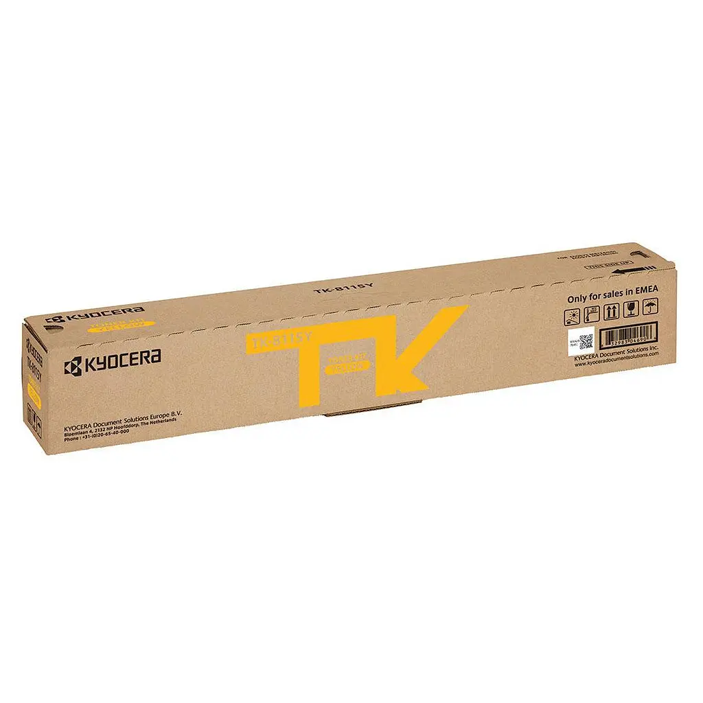 Тонер-картридж Kyocera TK-8115Y Yellow 6K (1T02P3ANL0) - фото 2