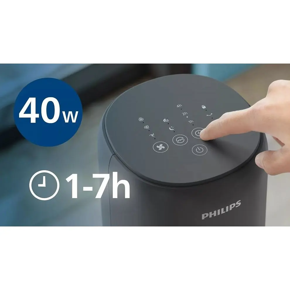 Вентилятор Philips колонний 110 см 40 Вт графіт (CX5535/11) - фото 7