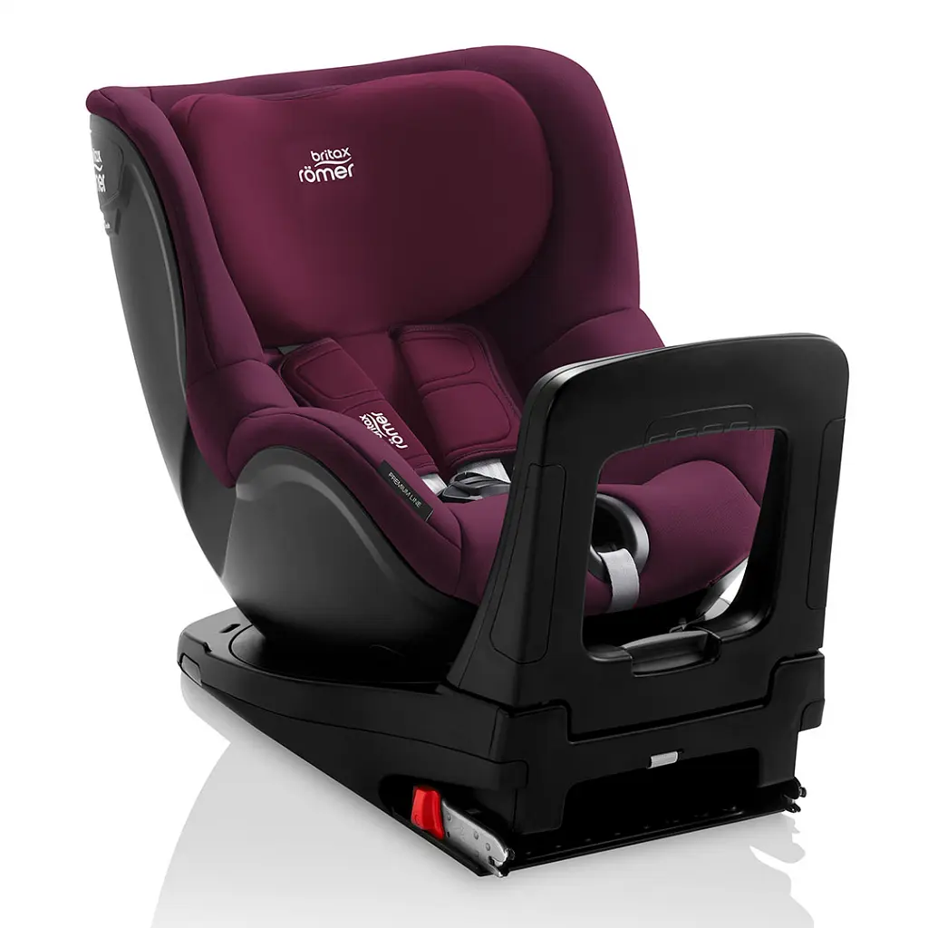 Автокресло Britax Romer Dualfix i-Size Burgundy Red, бордовый (2000030772) - фото 4