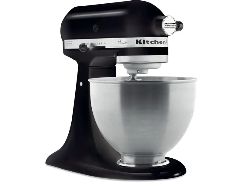 Кухонна машина KitchenAid Classic 5K45SSEOB із відкидним блоком 4.3 л чорна - фото 2