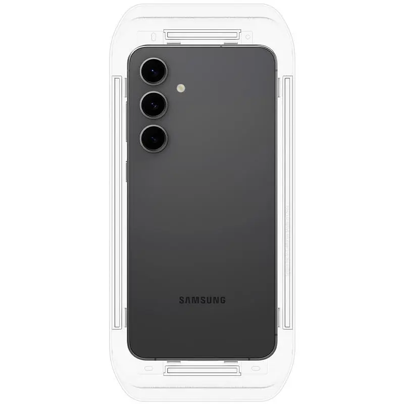 Захисне скло Spigen Glass tR EZ Fit Transparency для Samsung Galaxy S24 FE 2 шт. (AGL08729) - фото 7