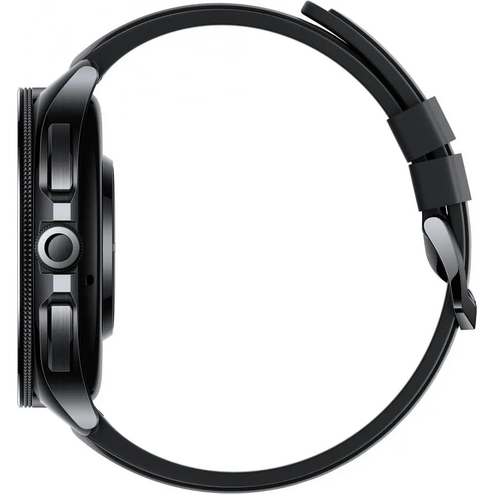 Смарт-часы Xiaomi Watch 2 Pro Bluetooth Black Case with Black Fluororubber Strap (BHR7211GL) - фото 3