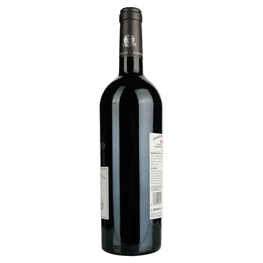 Вино Barone Montalto Collezione Di Famiglia Syrah Terre Siciliane IGT, красное, сухое, 0,75 л - фото 2