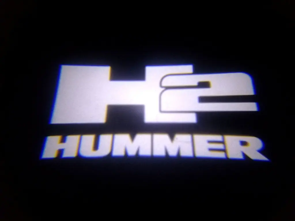 Картридж-вставка логотипу HUMMER H2 на двері 1 шт. - фото 2