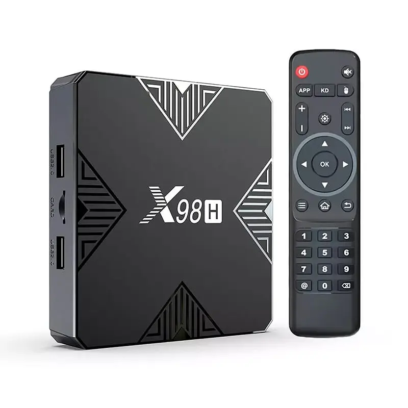 Смарт ТВ приставка X98H 4/32 Гб Smart TV Box Android 12 - фото 3