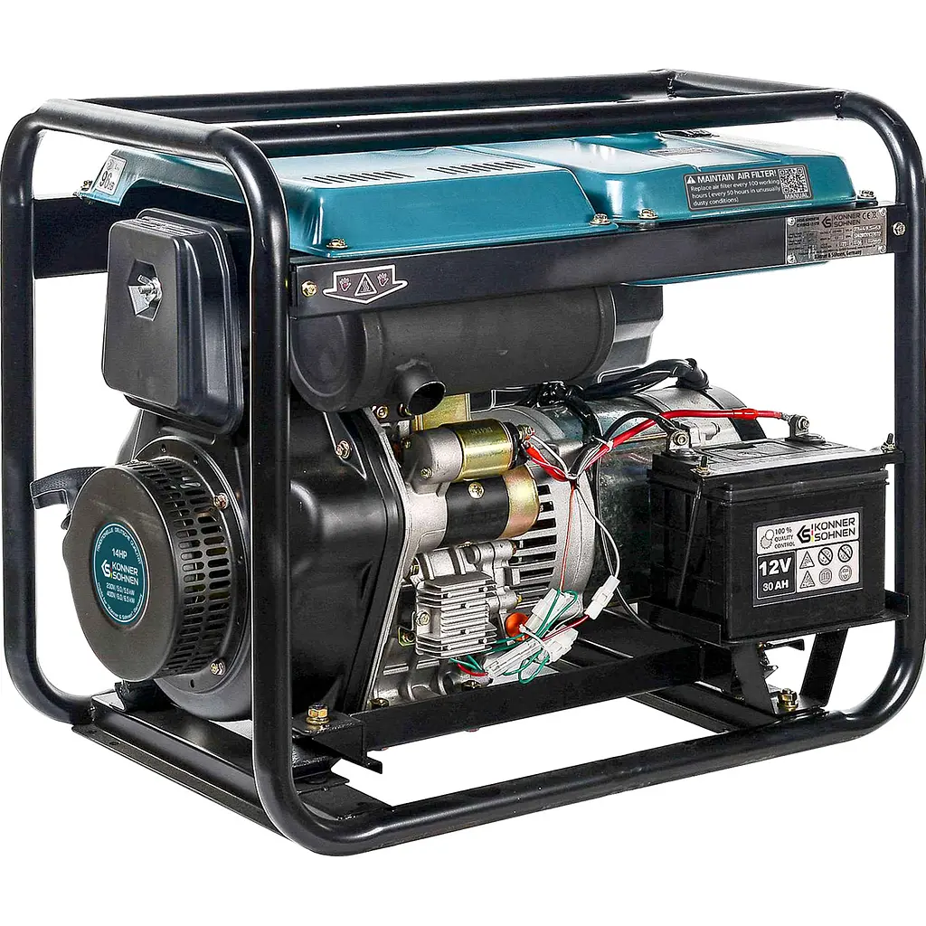 Генератор дизельний Konner&Sohnen KS 8100HDE-1/3 ATSR [117111] - фото 5