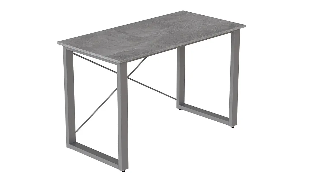 Письмовий стіл Ferrum-decor Драйв 750x1200x600 Сірий метал ДСП Бетон 32 мм (FRD-103330) - фото 6