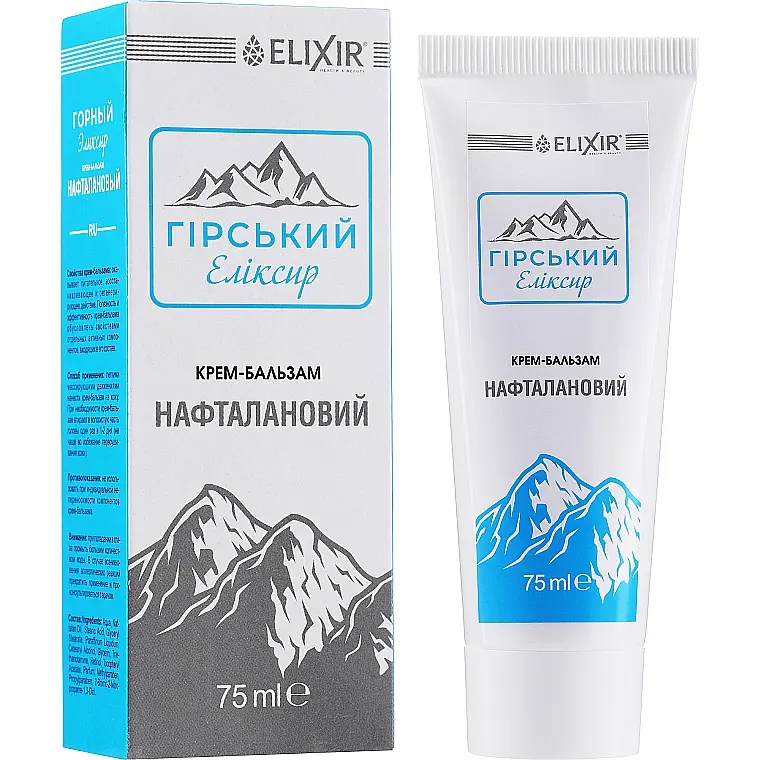 Крем-бальзам Elixir Горный эликсир нефтелановый 75 мл - фото 2