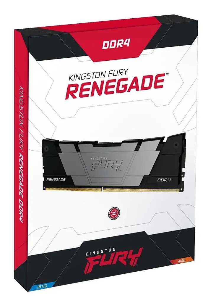 Модуль пам'яті Kingston Fury DDR4 32GB Renegade 3200MHz Black (KF432C16RB2/32) - фото 3