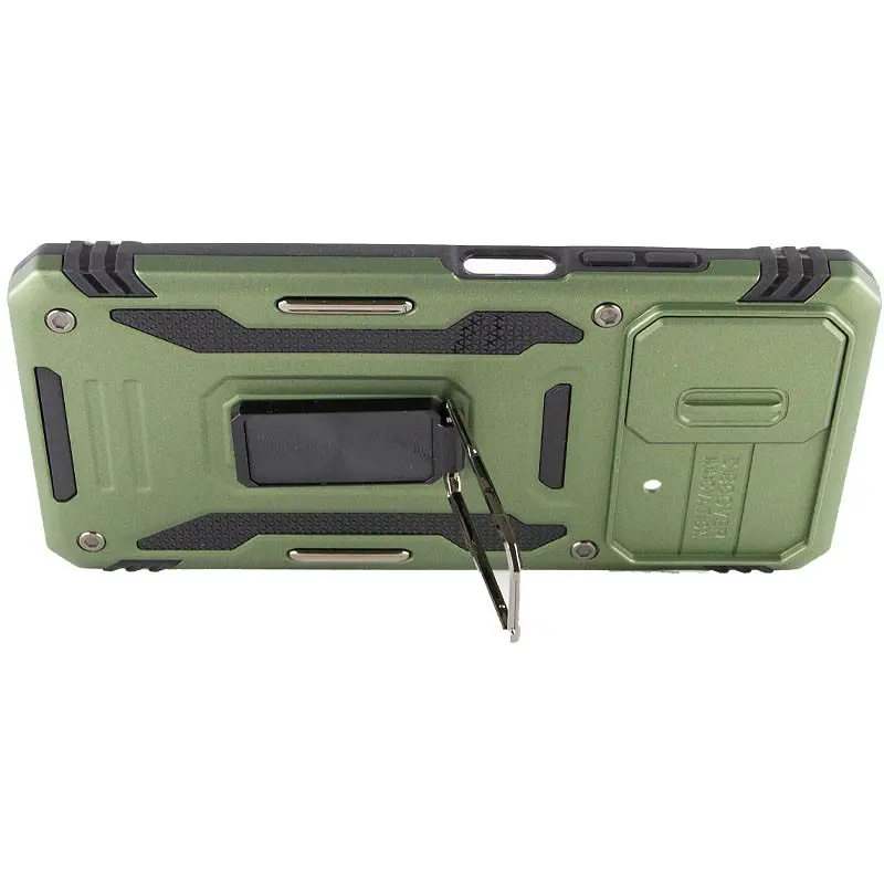 Ударопрочный чехол Camshield Army Ring для Xiaomi Poco X5 5G / Note 12 5G Оливковый / Army Green - фото 5