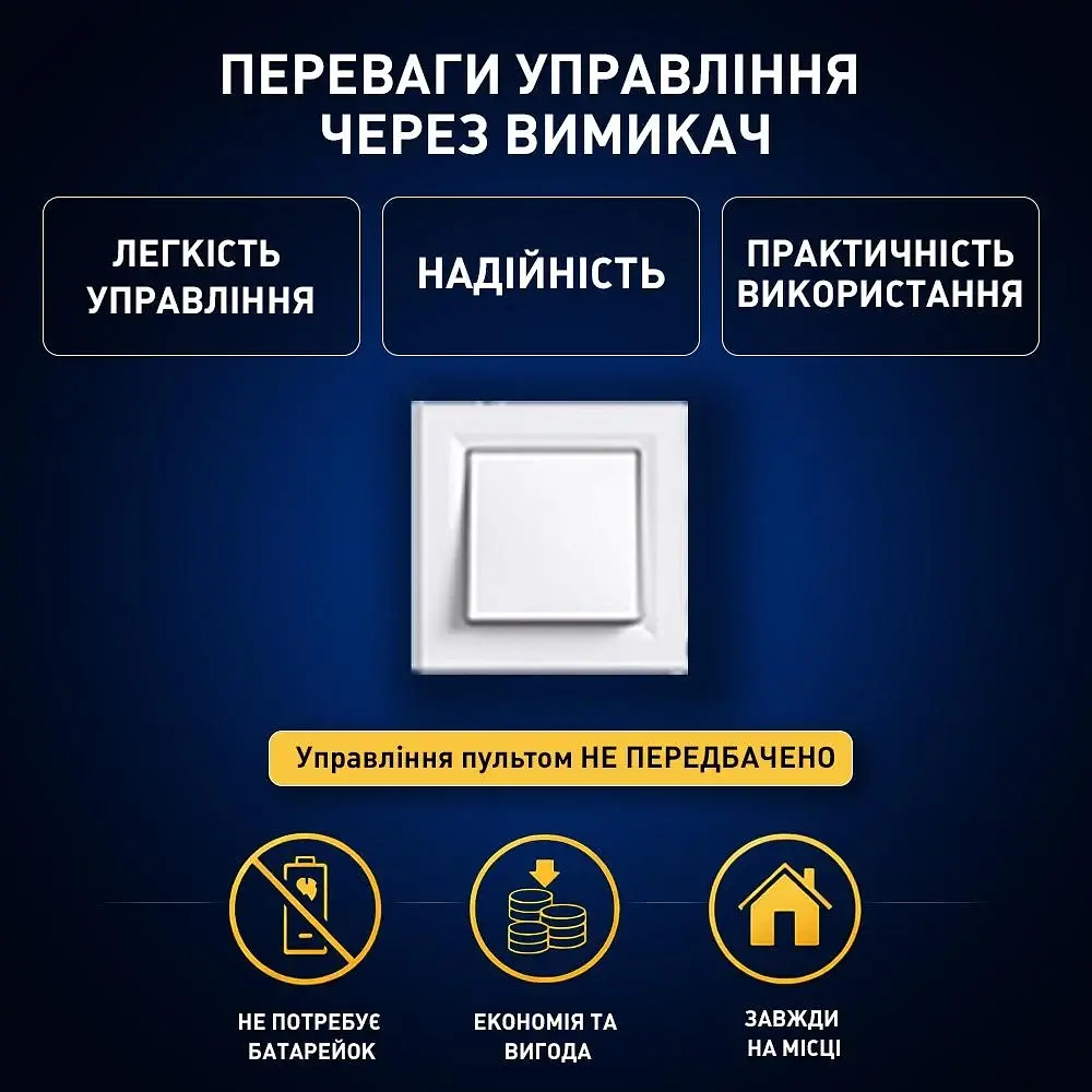 Світильник керований світлодіодний ESLLSE RADIST ICE 40Вт 345x480x120 мм Чорний - фото 6