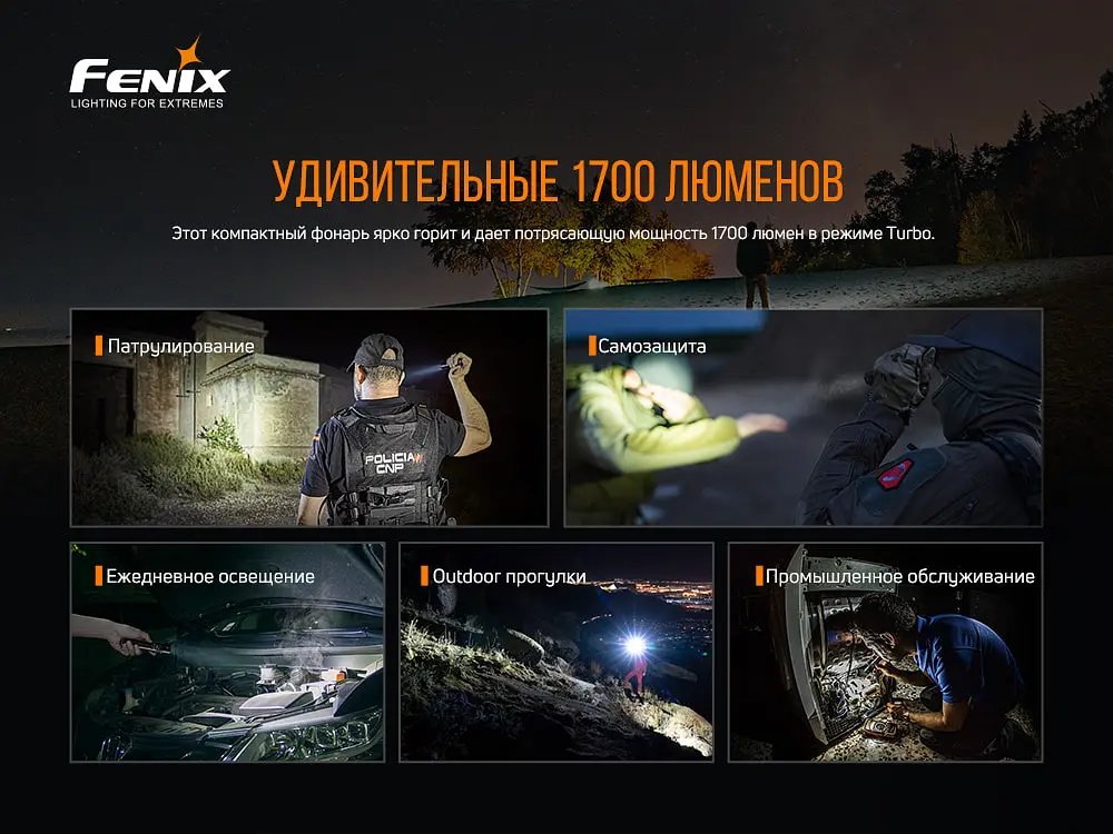 Ліхтар ручний Fenix PD35 V3.0 - фото 9