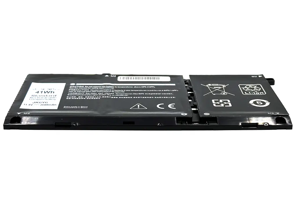 Акумулятор для Dell Vostro 5401 5402 5501 5502 Latitude 3410 3510 Inspiron 5300 5301 5400 5401 5402 5405 5408 5501 11.4V 3600 mAh (JK6Y6-3S1P-3600) - фото 3