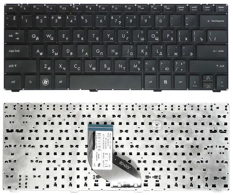 Клавіатура для ноутбука HP ProBook (4230S) Black, (No Frame) - фото 3