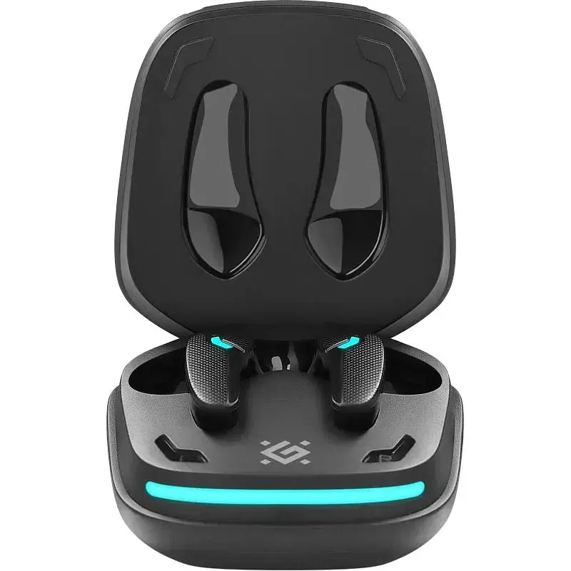 Гарнітура TWS ігрова Defender CyberDots 285 Bluetooth чорна (63285) - фото 2
