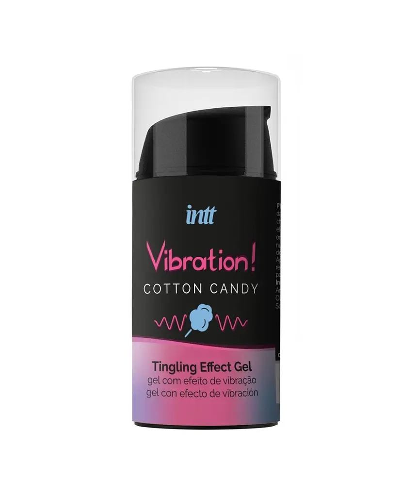 Рідкий вібратор Intt Vibration Cotton Candy Tingling Effect Gel 15 мл - фото 2