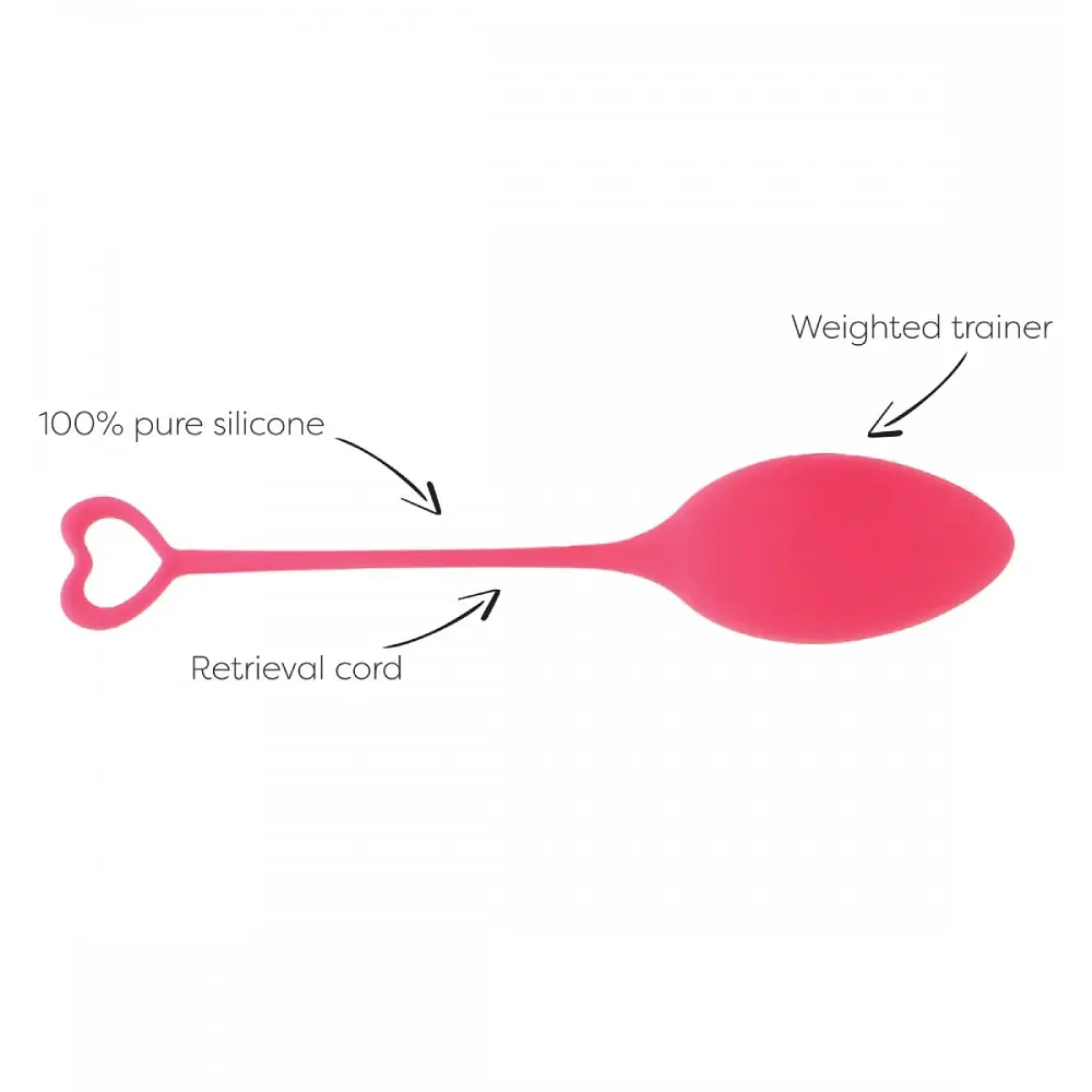 Вагінальні кульки Mae B Pelvic Floor Exercise Trainer, 3.2 см (рожевий) - фото 6
