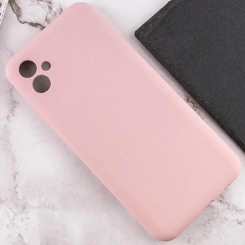 Чохол Silicone Cover Lakshmi Full Camera (AAA) для Samsung Galaxy A07 Рожевий / Pink Sand - фото 5