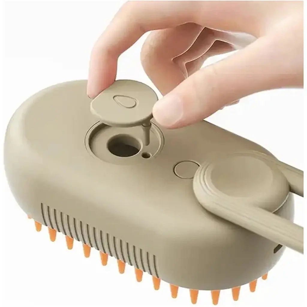 Пуходірка-слікер Vailge Steamy Brush E-W3317 Beige [151208] - фото 4