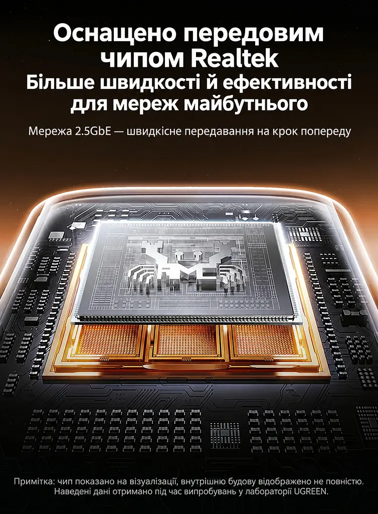 Док-станція UGREEN Revodok CM828 хаб підключення до комп’ютера USB-C 3.2 6 в 1 вихід HDMI 4K 60 Гц 2K 144 Гц 1080p 240 Гц 2 USB-A та 1 USB-C для даних до 10 Гбіт/с Ethernet RJ45 до 2,5 Гбіт/с вхід живлення USB-C PD 3.0 до 100 Вт для наскрізного заряджання для заряджання потрібні блок живлення USB-C PD і ноутбук із підтримкою заряджання через USB-C для Windows/macOS з підтримкою HDR зі світловим індикатором ребристий алюмінієвий корпус космічний сірий (55542) - фото 14