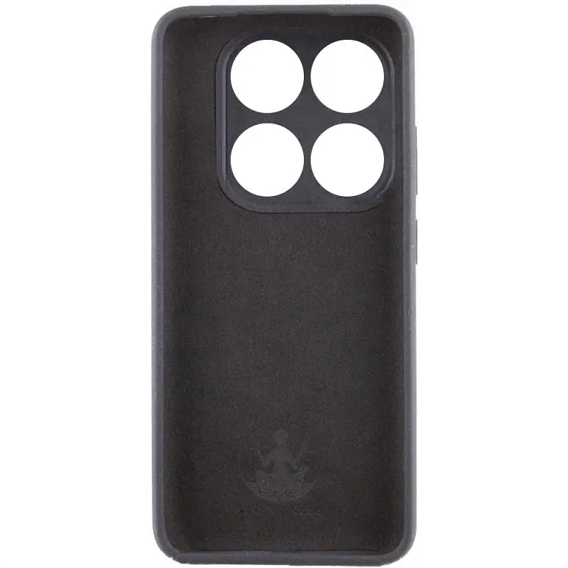 Чехол Silicone Cover Lakshmi Full Camera (AAA) для Xiaomi 14T Pro Черный / Black - фото 2
