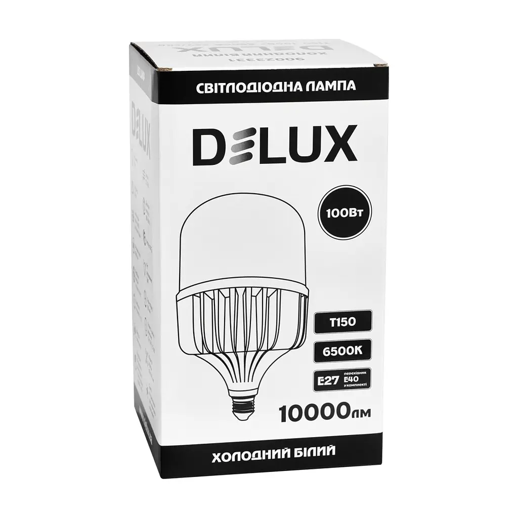 Лампочка Delux T150 100Вт Е27/E40 6500K 230В (90023331) - фото 2