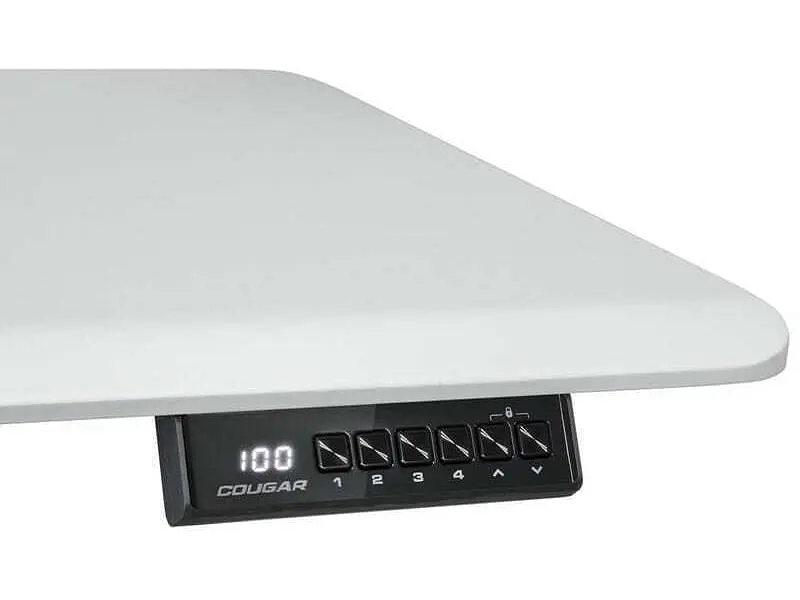 Геймерський ігровий стіл Cougar Royal 150 Mossa White - фото 6