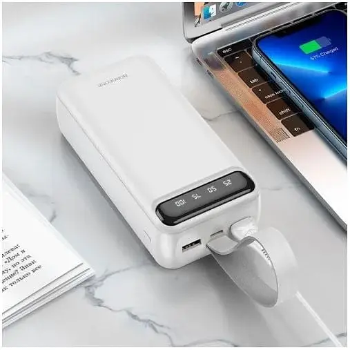 УМБ Borofone Freeway Power bank 30000mAh BJ14B чорна 6974443386011 - фото 7