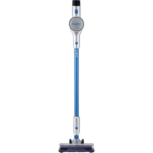 Пылесос аккумуляторный Magio MG-903 ручной беспроводной с контейнером 0.6 л Голубой 250 Вт - фото 2