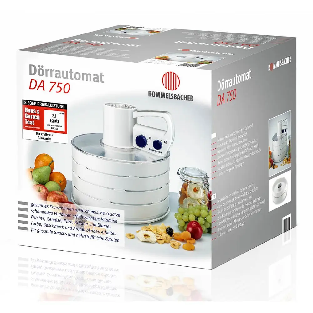 Дегидратор Rommelsbacher DA 750 - фото 7