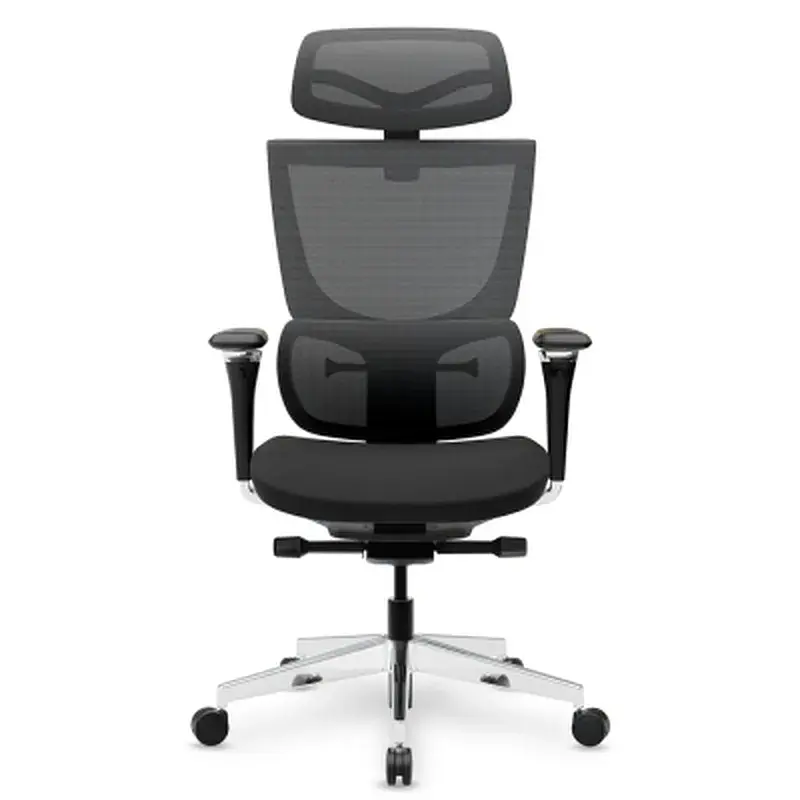 Офісне крісло Mealux S8 Air Fabric Black (HF-S8P F/B) - фото 6
