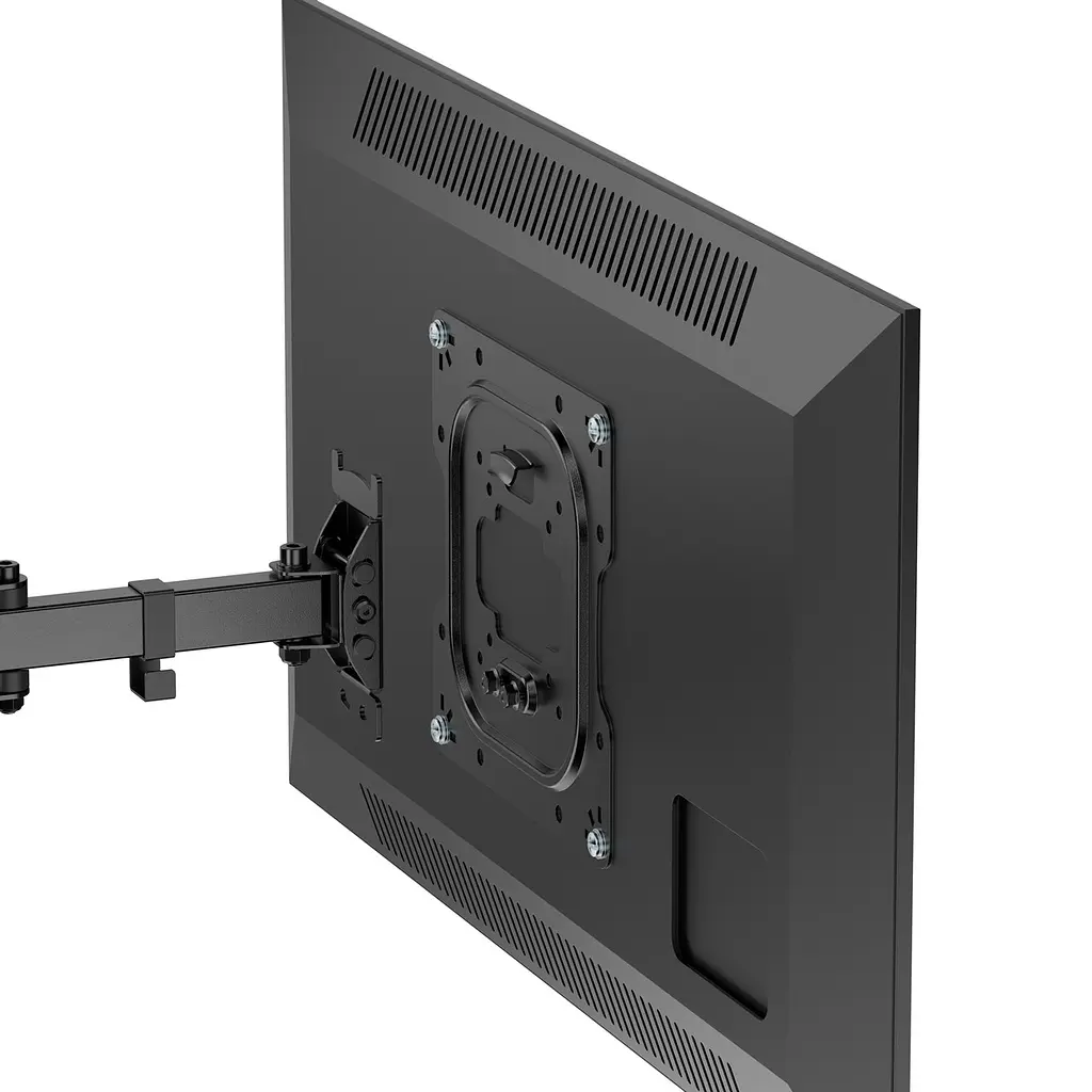 Кронштейн для ТВ AGN AGN43-221P з поворотом/одне коліно/23"-43"/30 кг/max.VESA 200x200/Чорний - фото 5